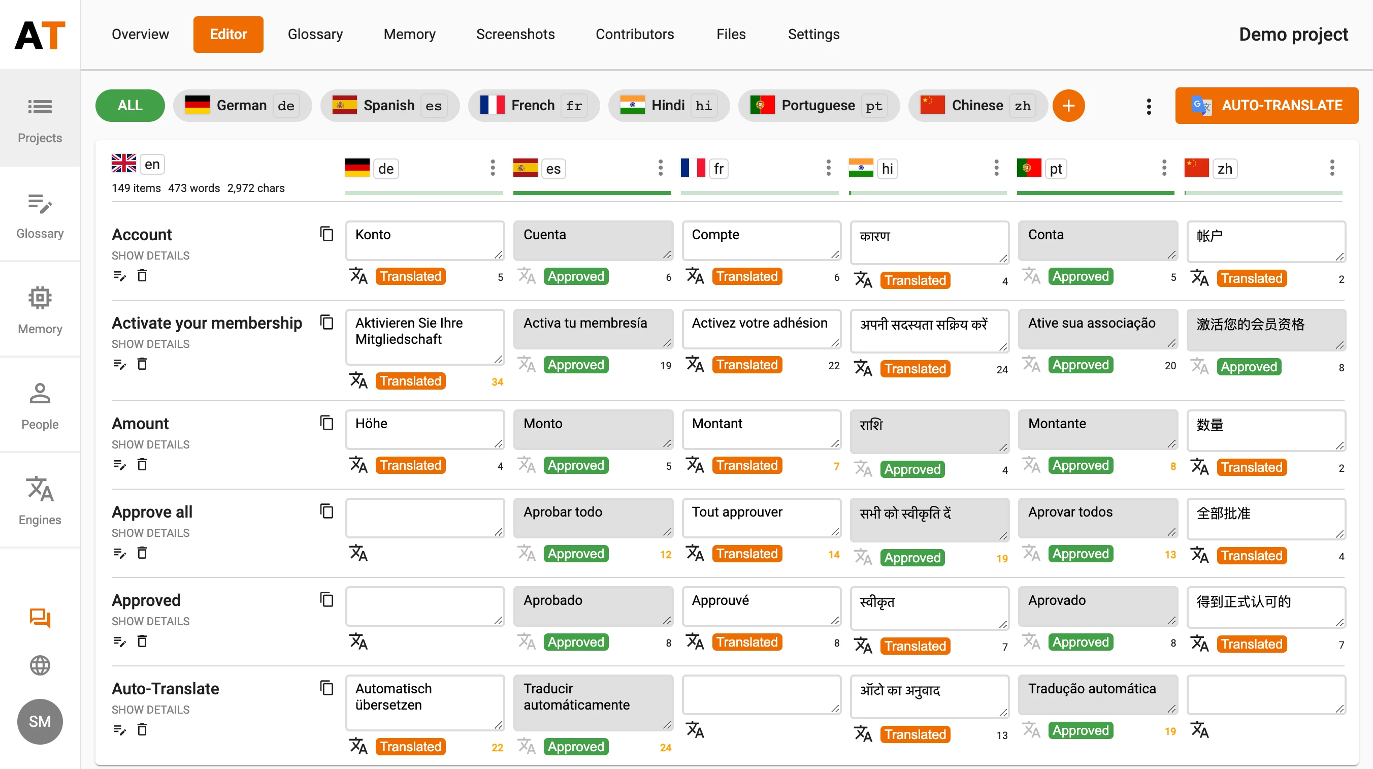 Application Translator light